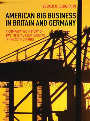 cover image of American Big Business in Britain and Germany